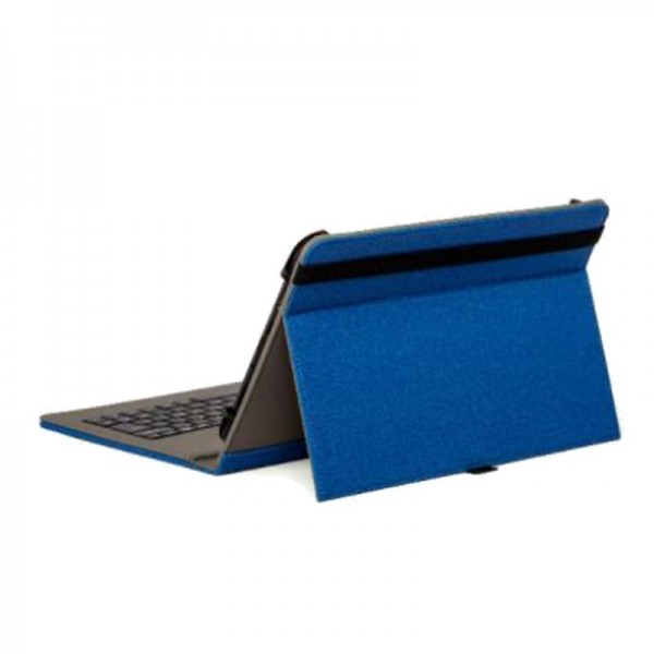 NILOX FUNDA TECLADO USB DE 9.7 A 10.5 azul