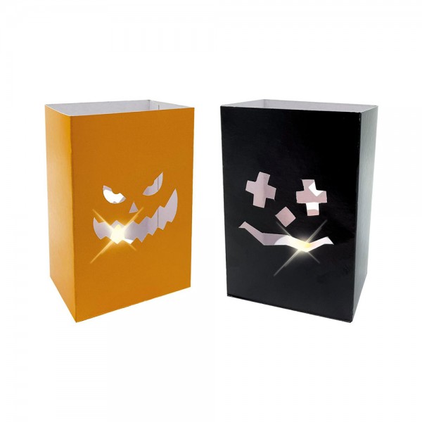 Farolillos de Halloween · Modelos Variados · Pack de 3 Unidades