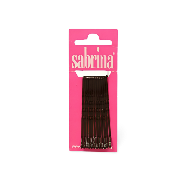 Eurostil negro negro clips 59mm pack 12un