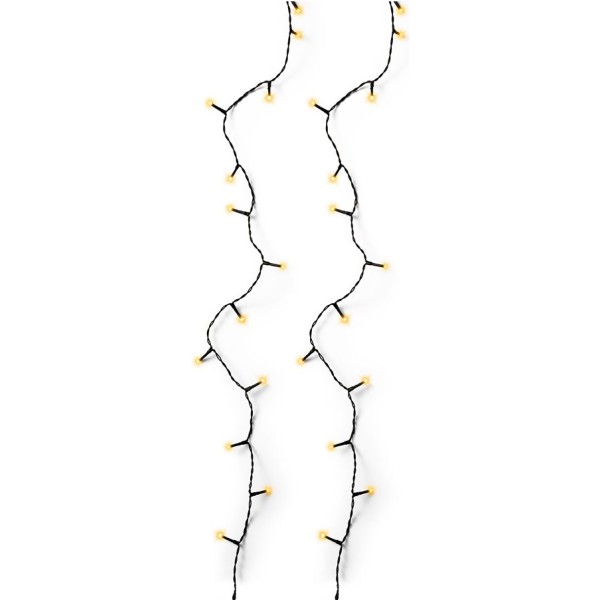 Guirnalda basic multifunción, uso exterior, cálido clásico, 180 leds, 13,5 m